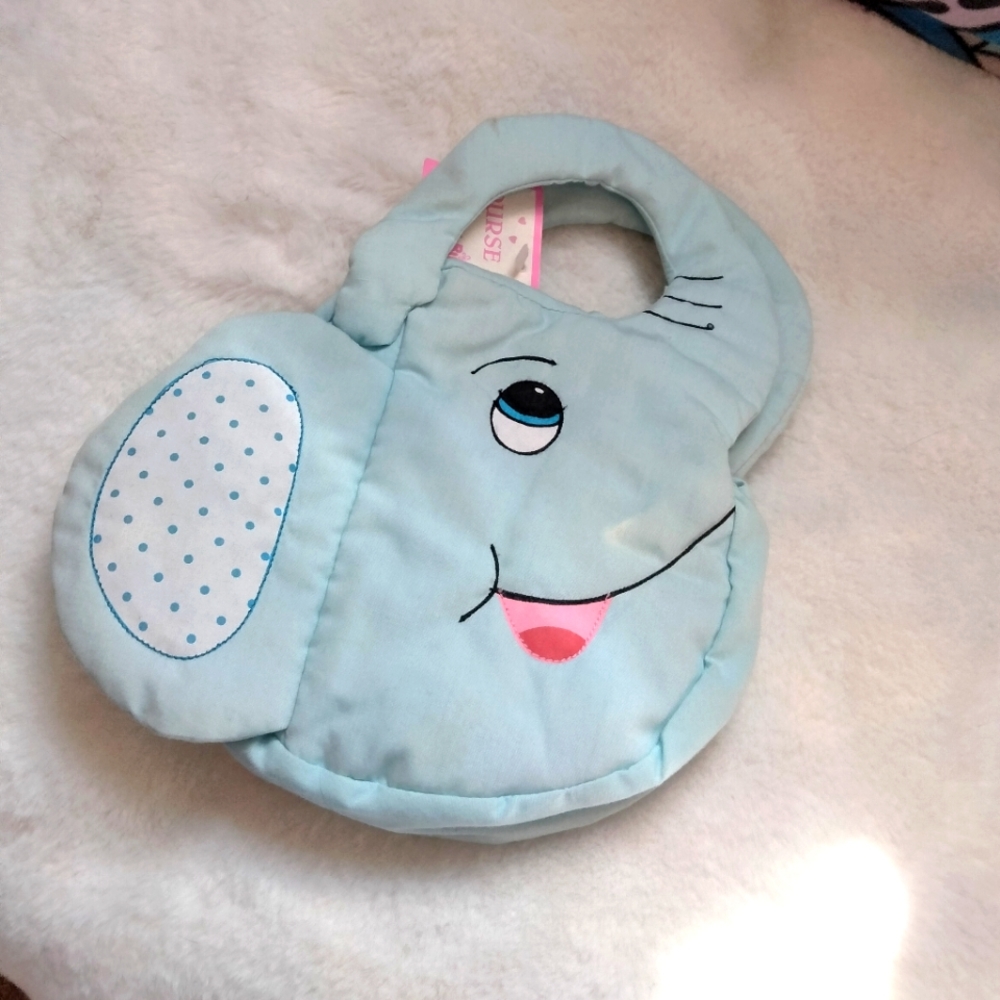 NWT Vintage Russ Purse Pets Elephant purse toddler baby